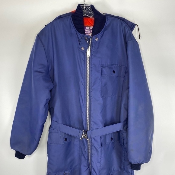 Vintage Yukon Sport King Winterwear Snowmobile Suit Snowsuit Medium - Picture 2 of 13